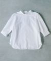 Mochi.モチ.gather blouse [ms02-sh-05/white]