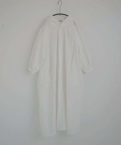 Mochi.モチ.hood shirt coat [ms02-co-01/white]