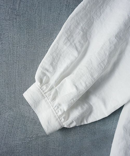 Mochi.モチ.hood shirt coat [ms02-co-01/white]