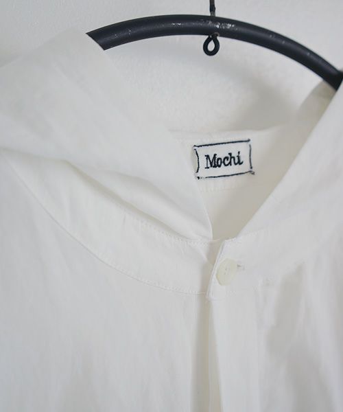Mochi.モチ.hood shirt coat [ms02-co-01/white]