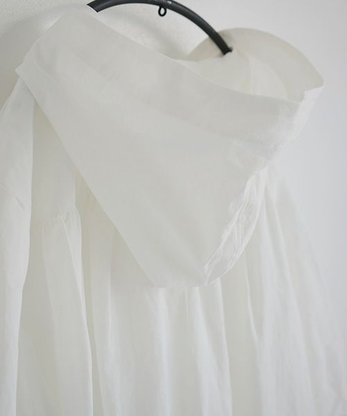 Mochi.モチ.hood shirt coat [ms02-co-01/white]