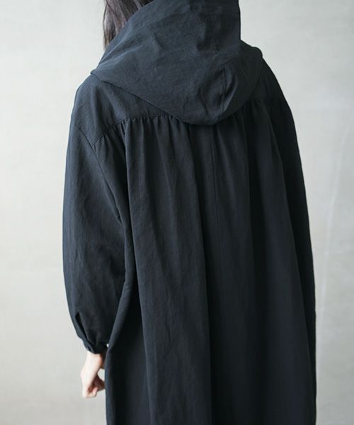 Mochi.モチ.hood shirt coat [ms02-co-01/black]