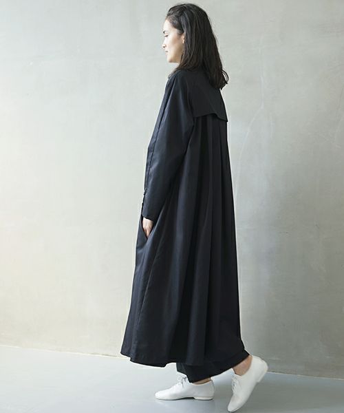 Mochi.モチ.trench coat [ms02-co-02/black]