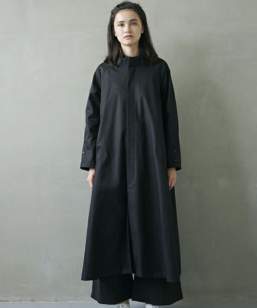 Mochi.モチ.trench coat [ms02-co-02/black]