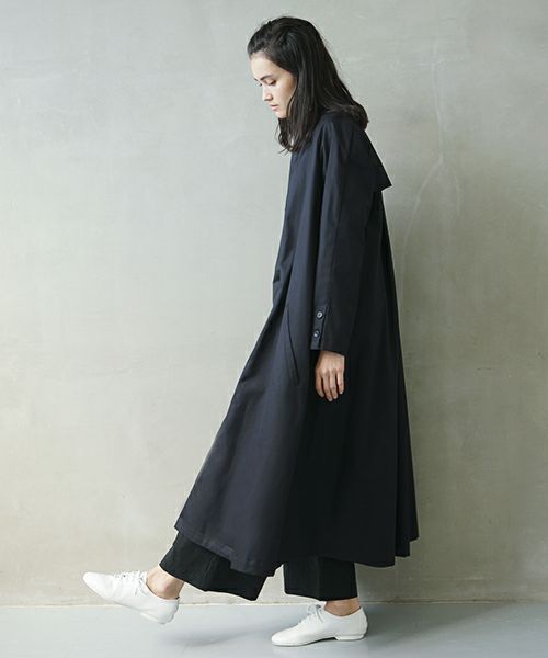 Mochi.モチ.trench coat [ms02-co-02/black]