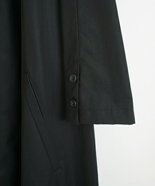 Mochi.モチ.trench coat [ms02-co-02/black]