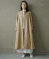 Mochi.モチ.trench coat [ms02-co-02/beige/・2]