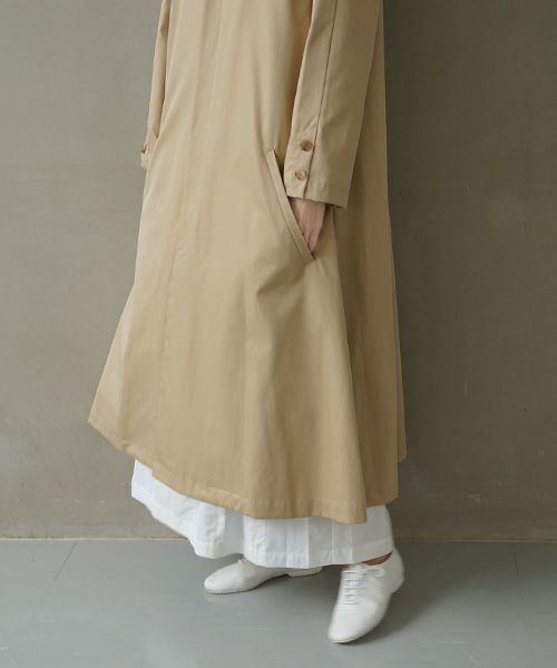 Mochi.モチ.trench coat [ms02-co-02/beige/・2]