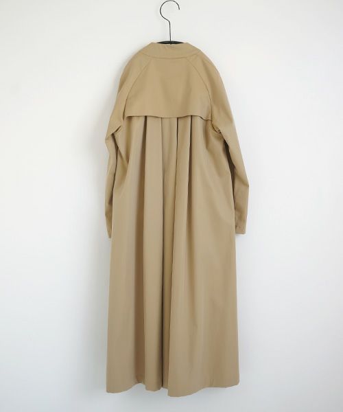 Mochi.モチ.trench coat [ms02-co-02/beige/・2]