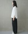Mochi.モチ.suvin long sleeved t-shirt.[white]