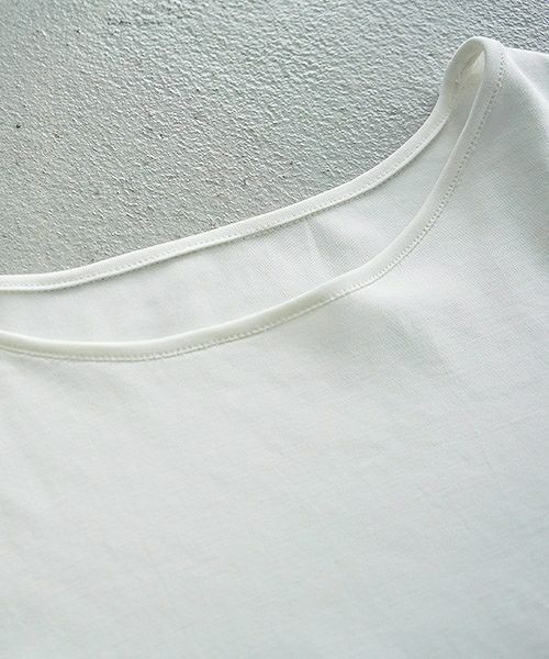 Mochi.モチ.suvin long sleeved t-shirt.[white]
