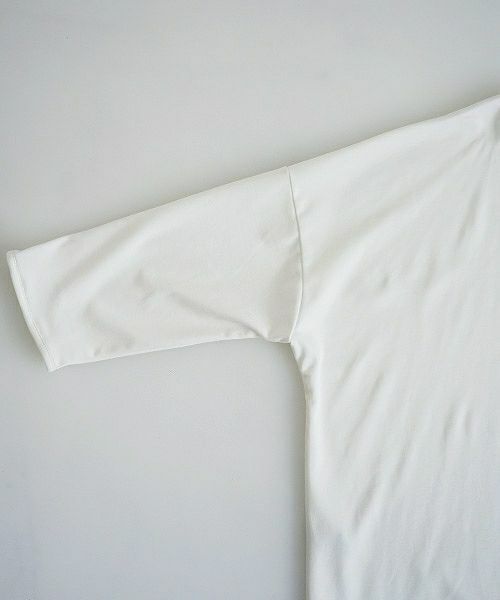 Mochi.モチ.suvin long sleeved t-shirt.[white]