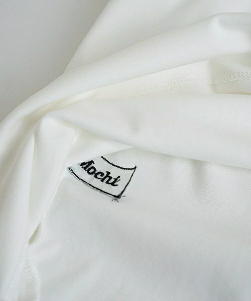 Mochi.モチ.suvin long sleeved t-shirt.[white]
