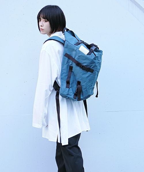 macromauro マクロマウロ.KAOS SMALL Penki Cotton [NAVY/BROWN]