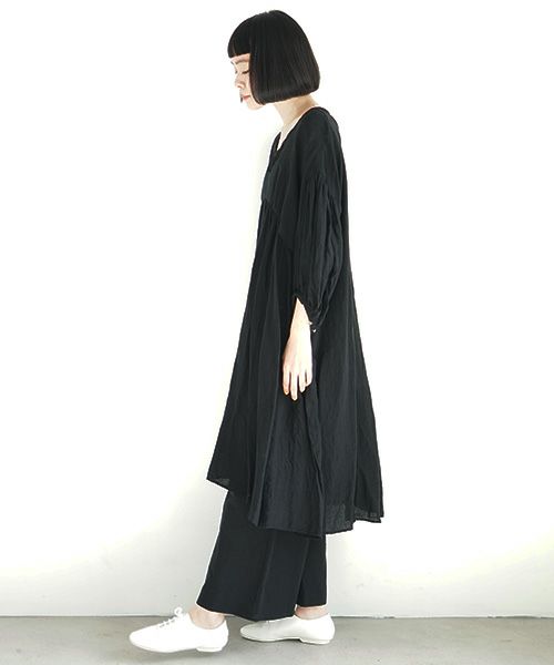 suzuki takayuki×Palm maison.スズキタカユキ.【別注】 chasuble dress [black]