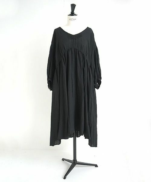 suzuki takayuki×Palm maison.スズキタカユキ.【別注】 chasuble dress [black]