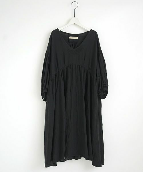 suzuki takayuki×Palm maison.スズキタカユキ.【別注】 chasuble dress [black]