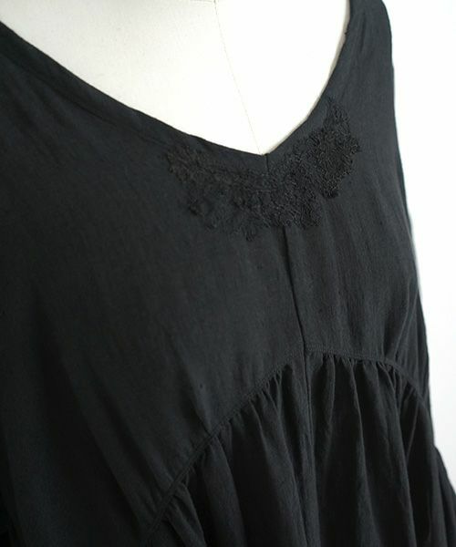 suzuki takayuki×Palm maison.スズキタカユキ.【別注】 chasuble dress [black]