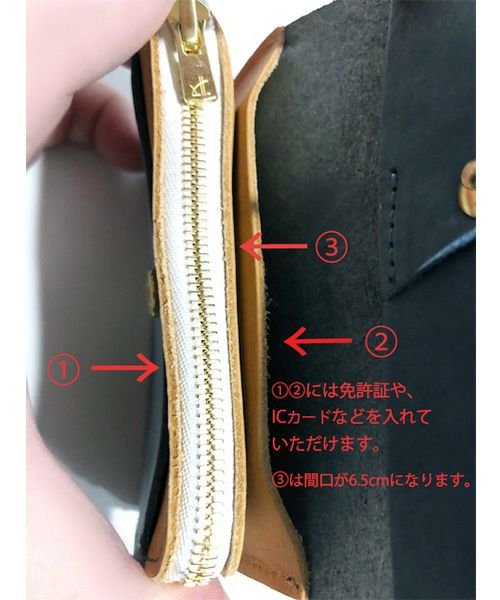 ohta×Palm maison.オオタ×パームメゾン.【別注】nume coin letter[ac-10-Nn]