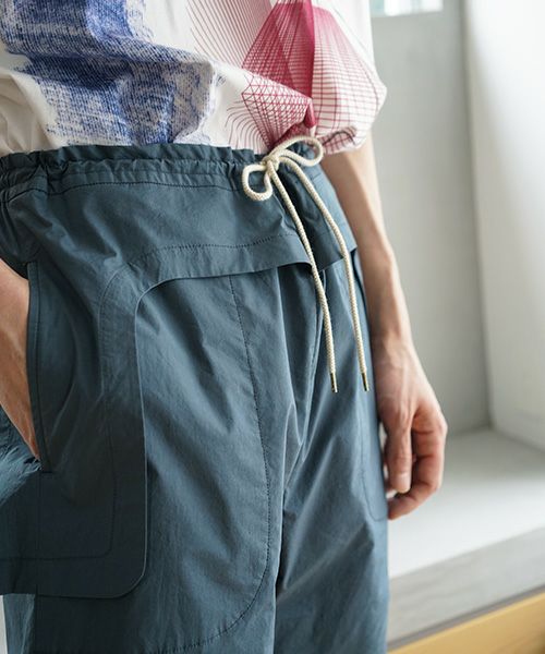 ohta オオタ.bluegray pants[pt-19B]