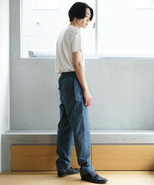 ohta オオタ.bluegray pants[pt-19B]