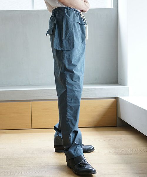 ohta オオタ.bluegray pants[pt-19B]
