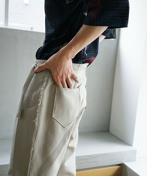 ohta オオタ.green gray pants[pt-18G]