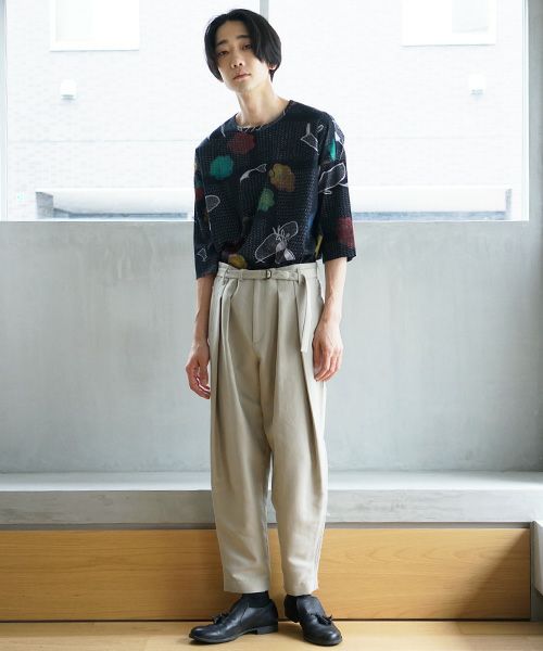 ohta オオタ.green gray pants[pt-18G]