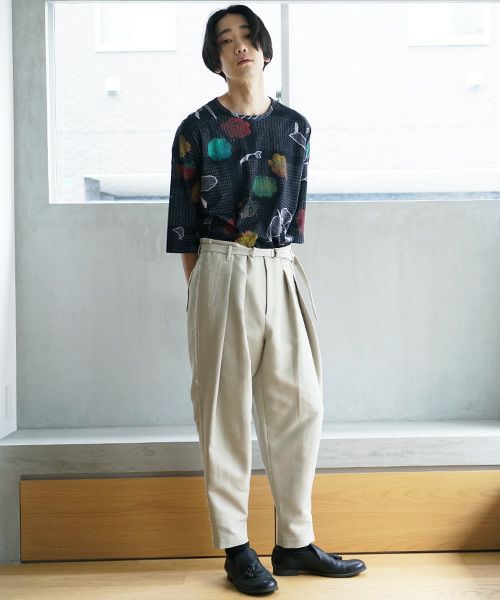 ohta オオタ.green gray pants[pt-18G]