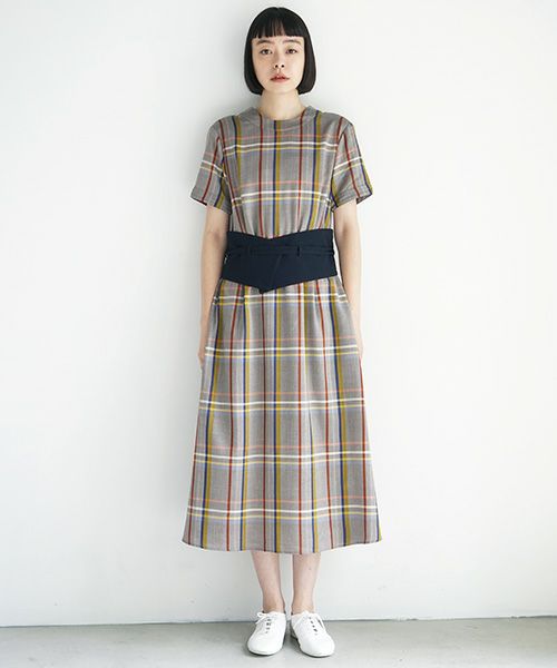 ohta オオタ.check dress[op-17C]