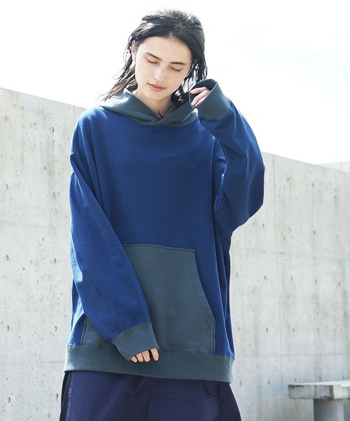 Edwina Hoerl エドウィナホール hoody[21C/EH40J-04/navy]_