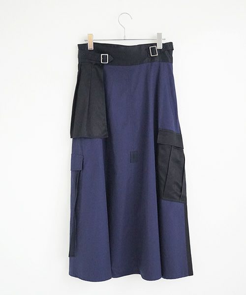 Edwina Hoerl  エドウィナホール.skirt[20C/EH40S-01/navy]