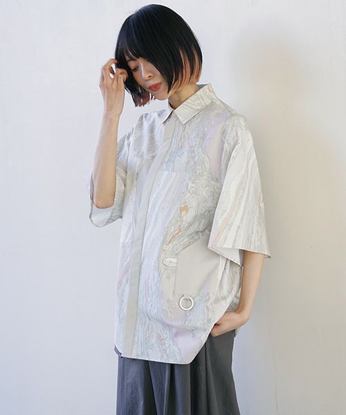 hatra ハトラ Surface Tri Shirt[SH02-BEIGE]