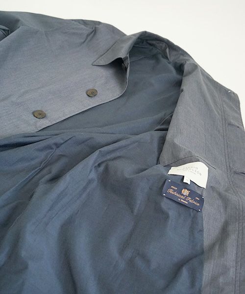 STUDIONICHOLSON スタジオニコルソン.TECHNICAL CAR COAT[SNM-073/BLUE GRAY]