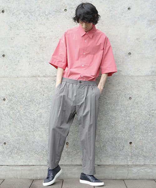 STUDIONICHOLSON スタジオニコルソン, SMART EASY PANT[SNM-076/LEAD]