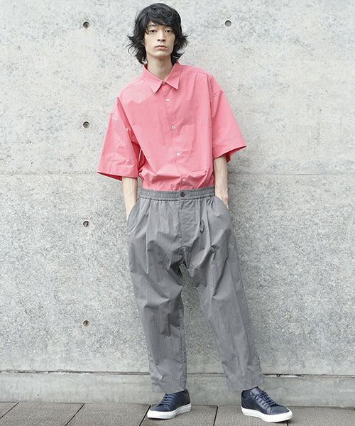 STUDIONICHOLSON スタジオニコルソン.SMART EASY PANT[SNM-076/LEAD]