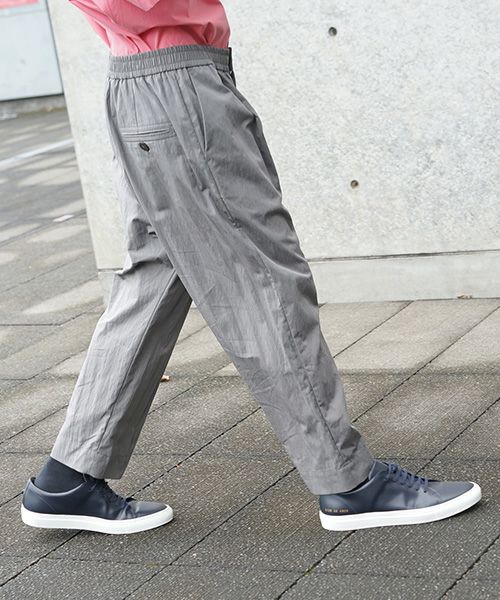 STUDIONICHOLSON スタジオニコルソン.SMART EASY PANT[SNM-076/LEAD]