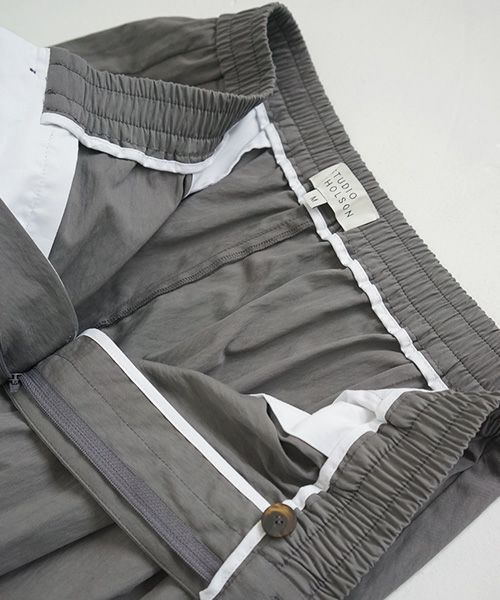 STUDIONICHOLSON スタジオニコルソン.SMART EASY PANT[SNM-076/LEAD]