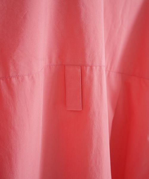 STUDIONICHOLSON スタジオニコルソン.OVERSIZED SHORT SLEEVE SHIRT[SNM-085/BARRAGAN PINK]