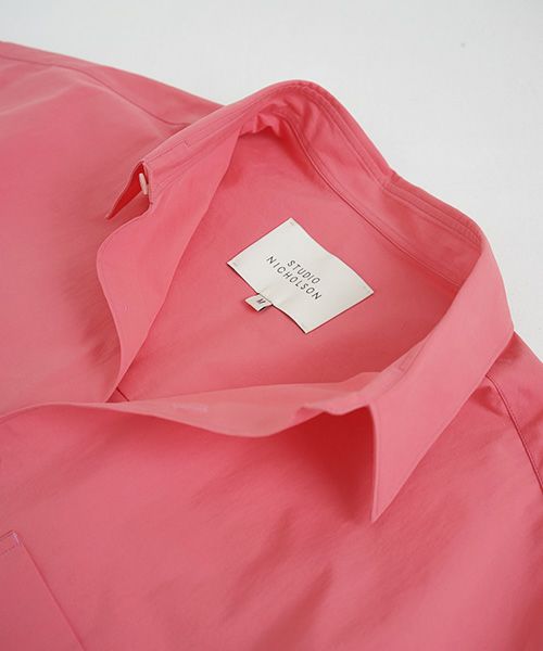 STUDIONICHOLSON スタジオニコルソン OVERSIZED SHORT SLEEVE SHIRT