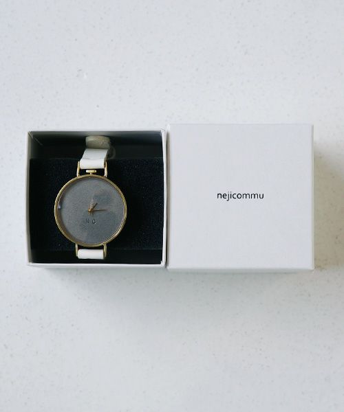 nejicommu.ネジコミュ.COMBINE SINGLE:XL [SILVER GREY / WHITE]_