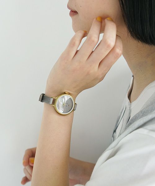 nejicommu.ネジコミュ.DIGNIFIED THIN [SILVER GREY / GOLD]_