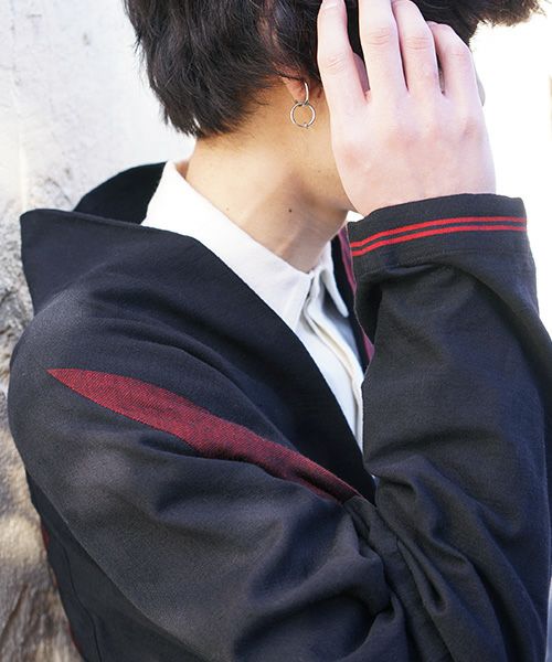 YANTOR ヤントル.Boder Jacquard Fall Jacket[Y203JK02/RED]