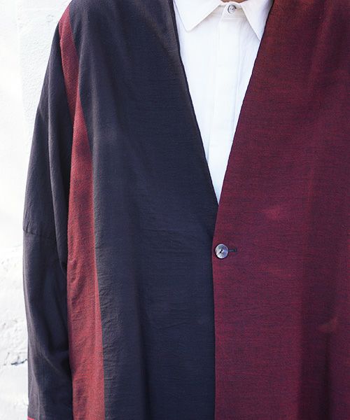 YANTOR ヤントル.Boder Jacquard Fall Jacket[Y203JK02/RED]