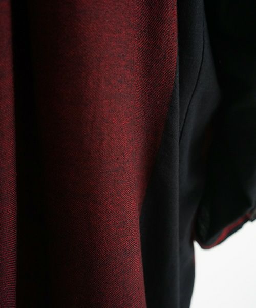 YANTOR ヤントル, Boder Jacquard Fall Jacket[Y203JK02/RED]