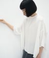 JUN OKAMOTO ジュンオカモト .真夏の空飛ぶ積乱雲のようなブラウス[TOP-33228]