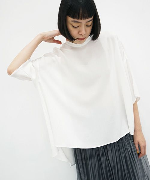 JUN OKAMOTO ジュンオカモト .真夏の空飛ぶ積乱雲のようなブラウス[TOP-33228]