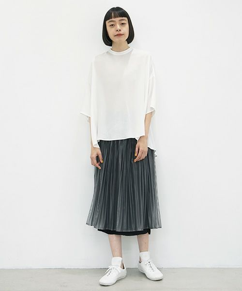 JUN OKAMOTO ジュンオカモト .真夏の空飛ぶ積乱雲のようなブラウス[TOP-33228]