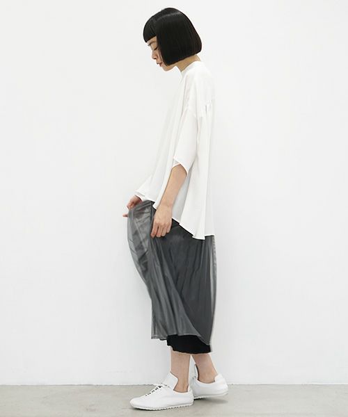 JUN OKAMOTO ジュンオカモト .真夏の空飛ぶ積乱雲のようなブラウス[TOP-33228]