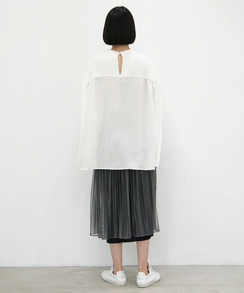 JUN OKAMOTO ジュンオカモト .真夏の空飛ぶ積乱雲のようなブラウス[TOP-33228]